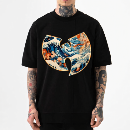 The Great Wave off Kanagawa Japanese Style Classic Tee