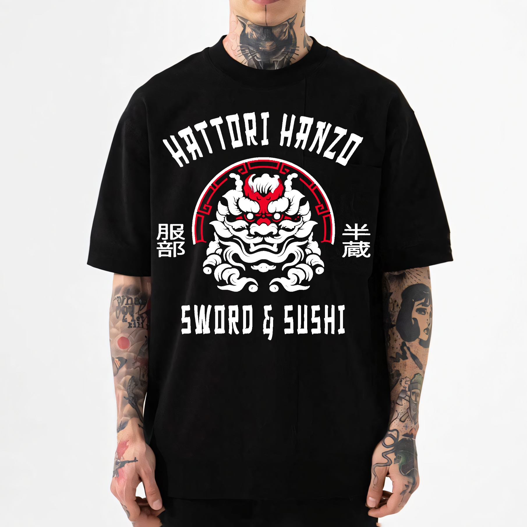 Hattori Hanzo Komainu Japanese Style Classic Tee