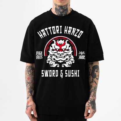 Hattori Hanzo Komainu Japanese Style Classic Tee
