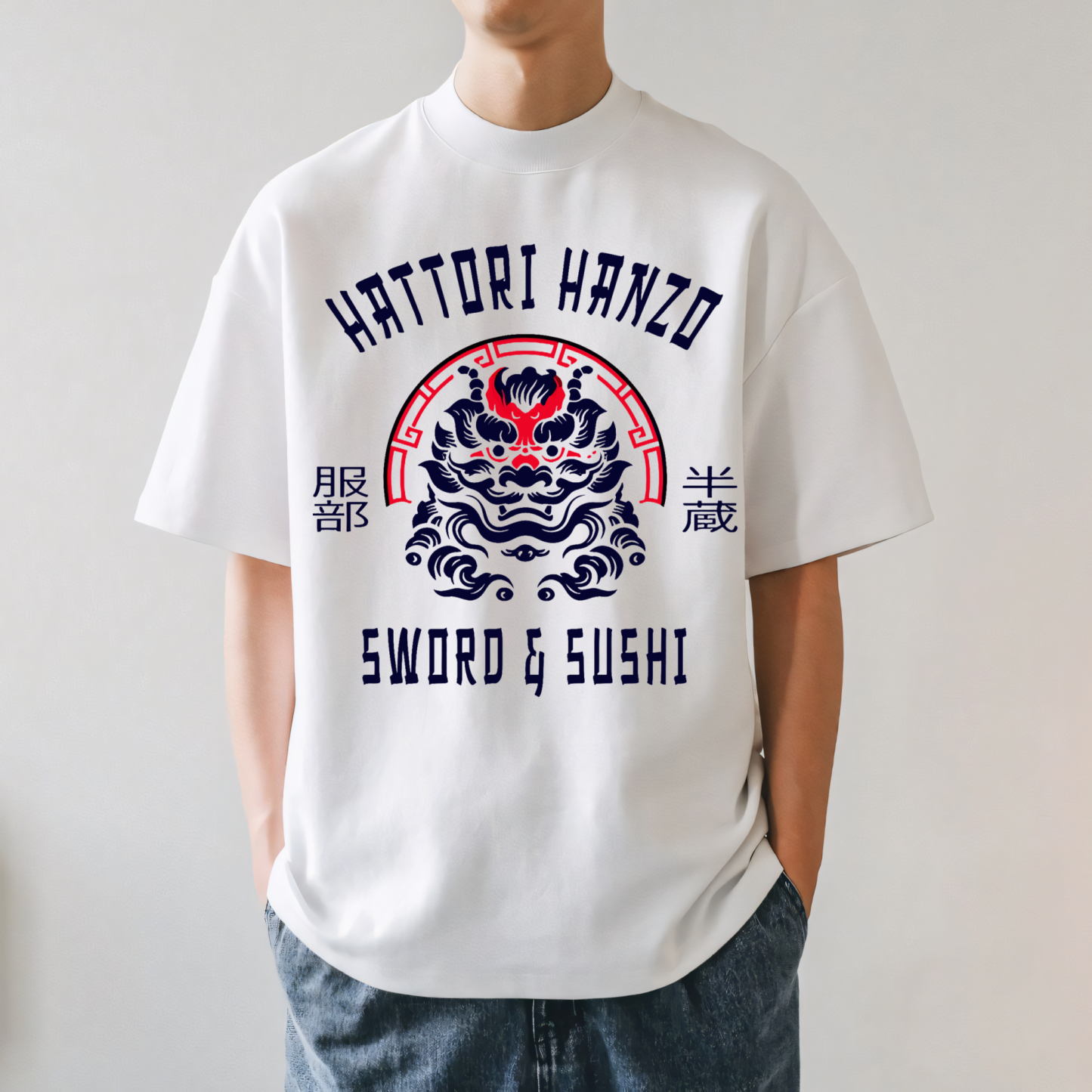 Hattori Hanzo Komainu Japanese Style Classic Tee