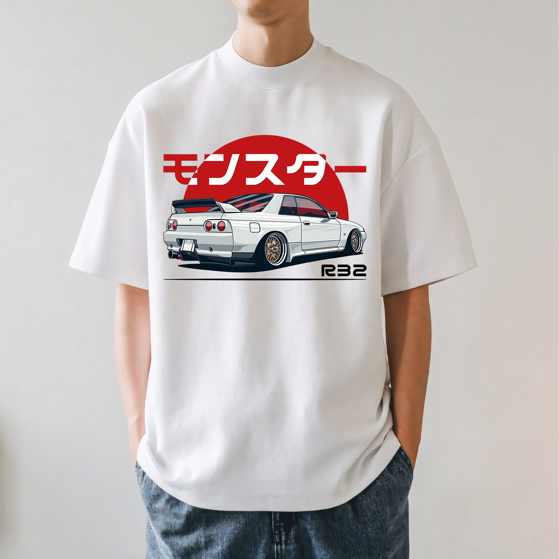 Nisaan Car R32 Japanese Style Classic Tee
