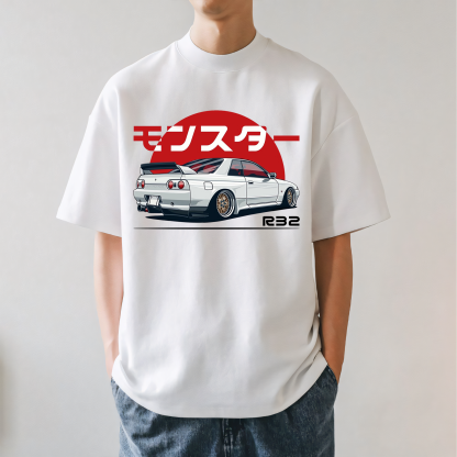 Nisaan Car R32 Japanese Style Classic Tee