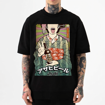 Asahi Geisha Japanese Style Classic Tee