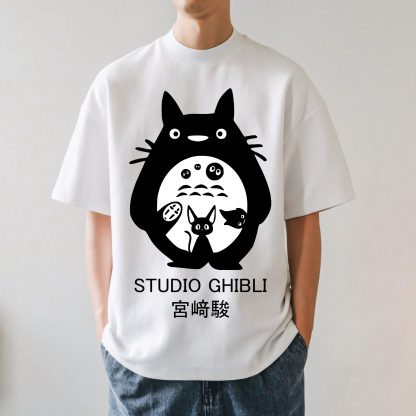 Ghibli Totoro No Face Kaonashi Japanese Style Classic Tee