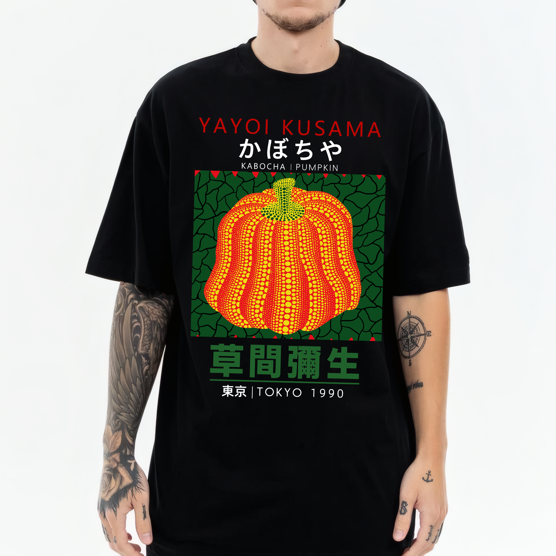 Yayoi Kusama Pumpkin Japanese Style Classic Tee