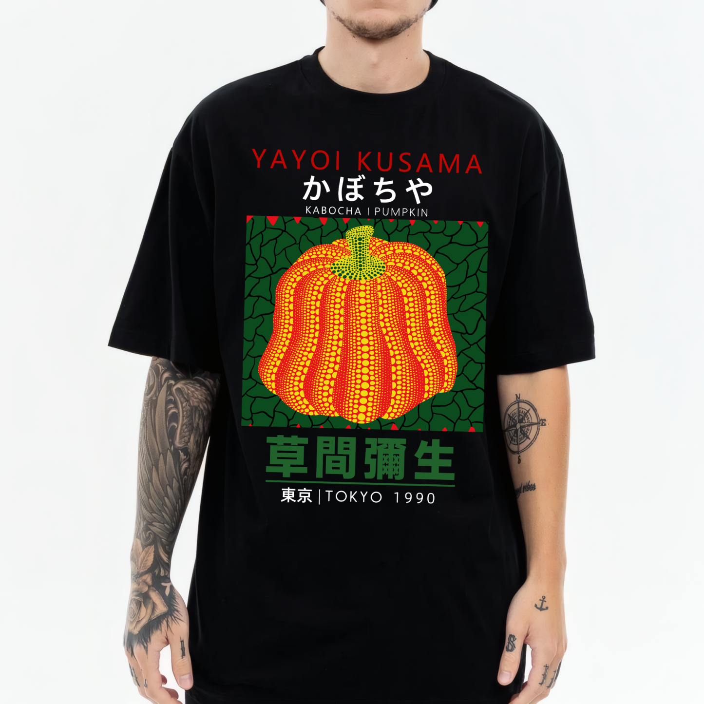 Yayoi Kusama Pumpkin Japanese Style Classic Tee