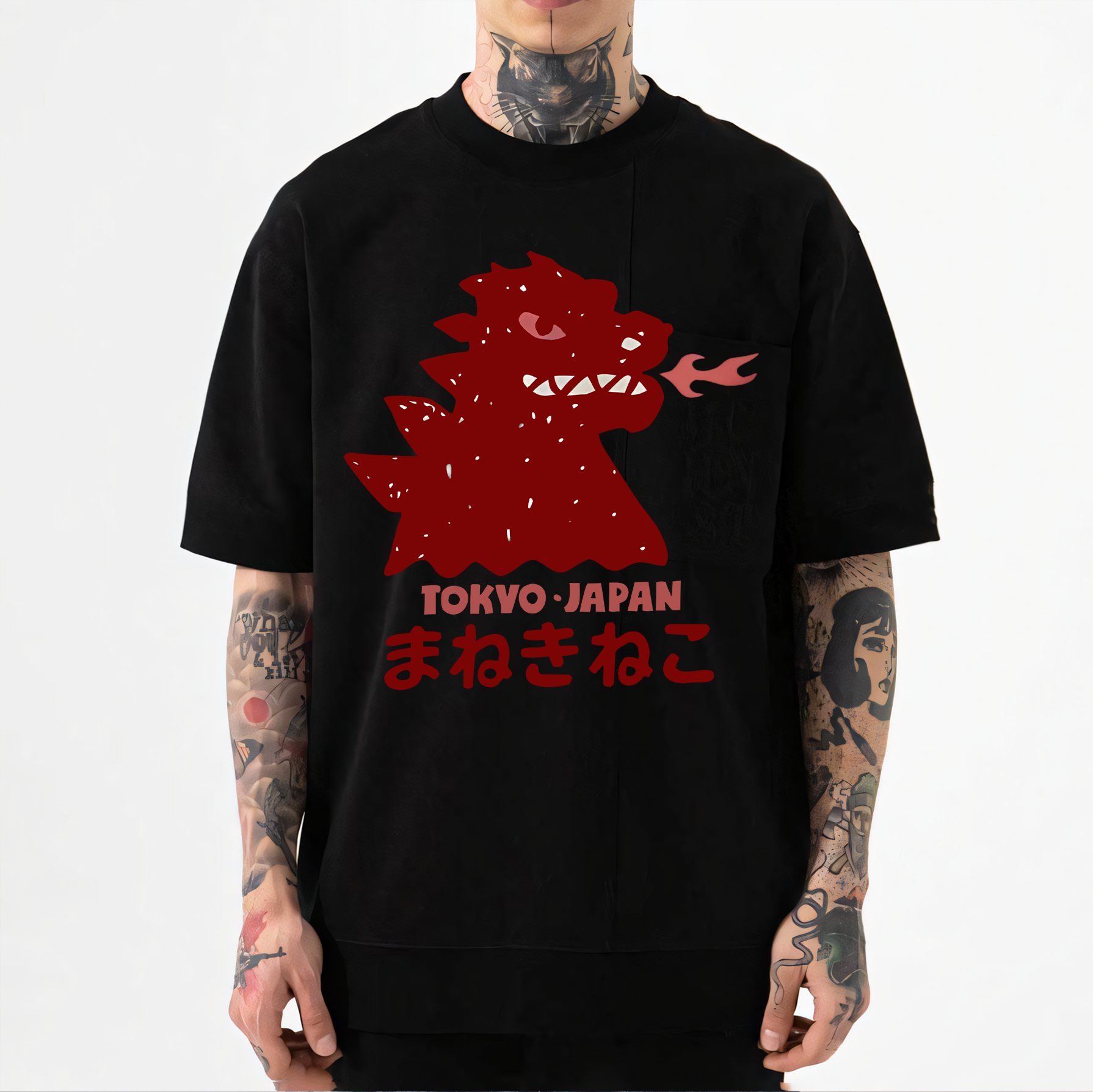 Godzilla Tokyo Japan Japanese Style Classic Tee