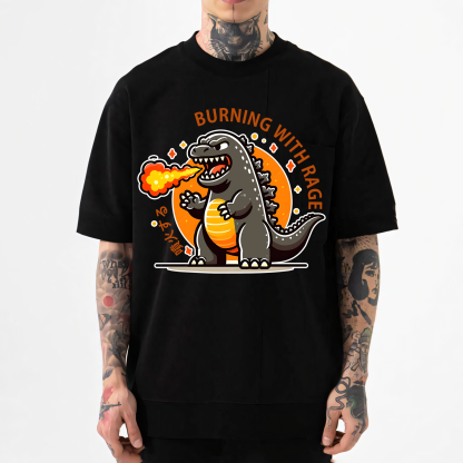 Burning Godzilla Japanese Style Classic Tee