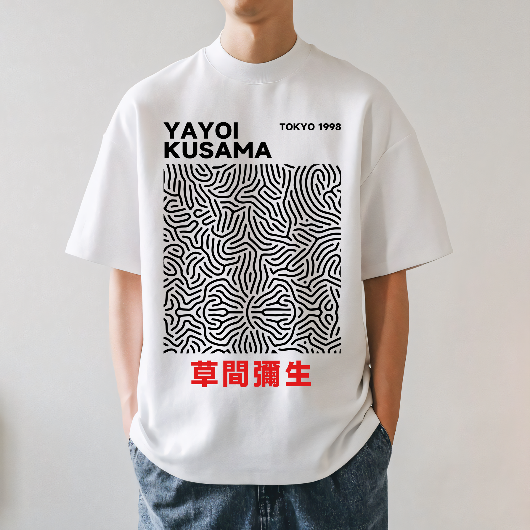 Yayoi Kusama Japanese Style Classic Tee