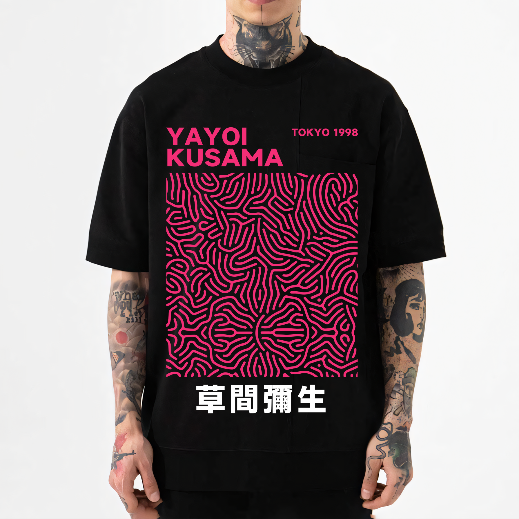 Yayoi Kusama Japanese Style Classic Tee