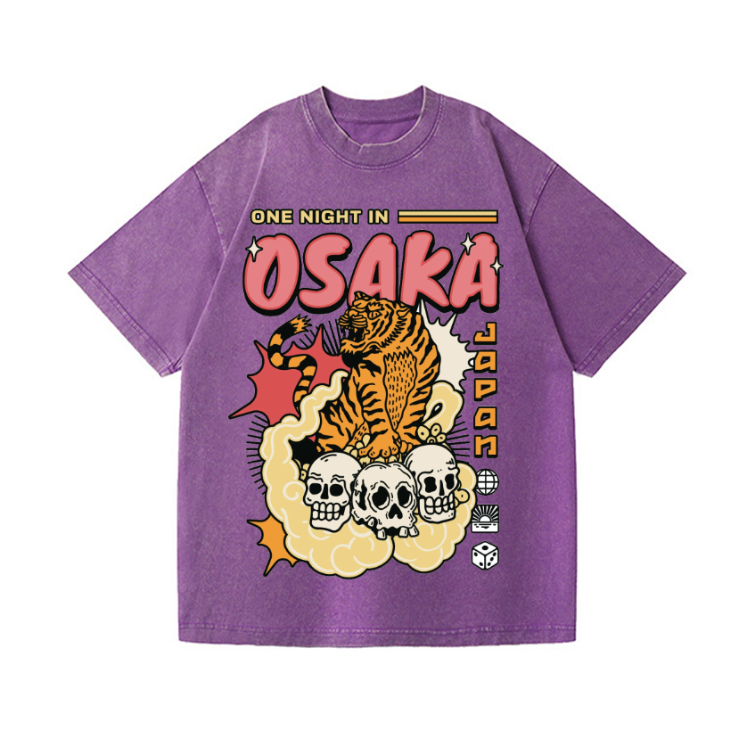 Vintage Wash Japanese Design T-Shirt