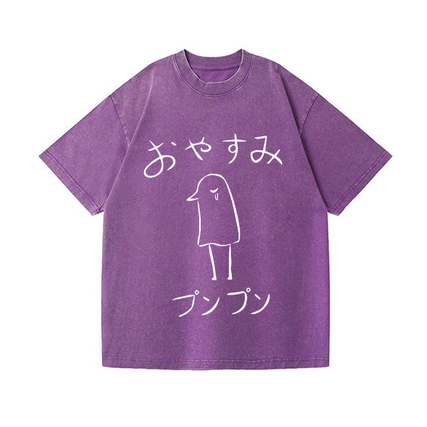 The Pure Existence Vintage Wash Japanese Design T-Shirt