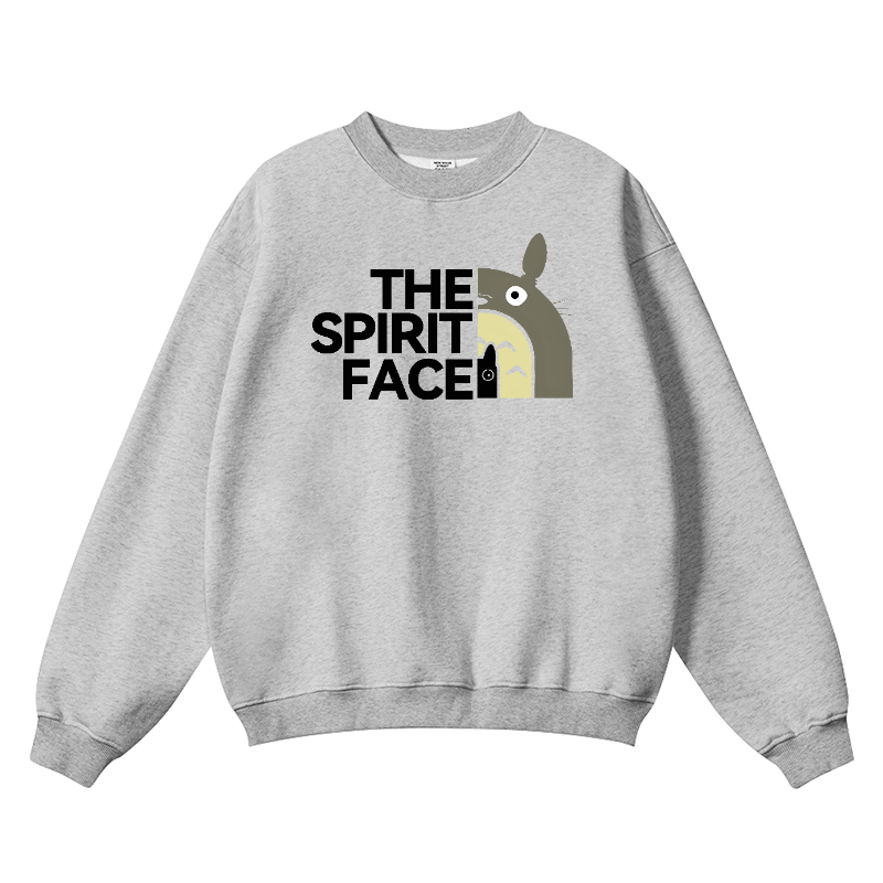 Studio Ghibli Totoro Wrinkle-Resistant Crewneck Sweatshirt