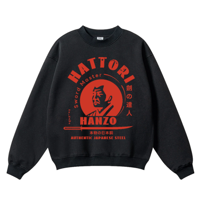 Hattori Hanzo Wrinkle-Resistant Crewneck Sweatshirt