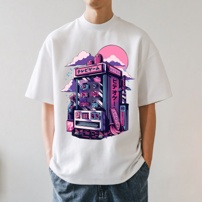 The Black Cat with a Knife Japanese Style Classic Tee