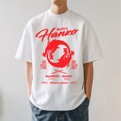 Okinawa Japan Hattori Hanzo Japanese Style Classic Tee