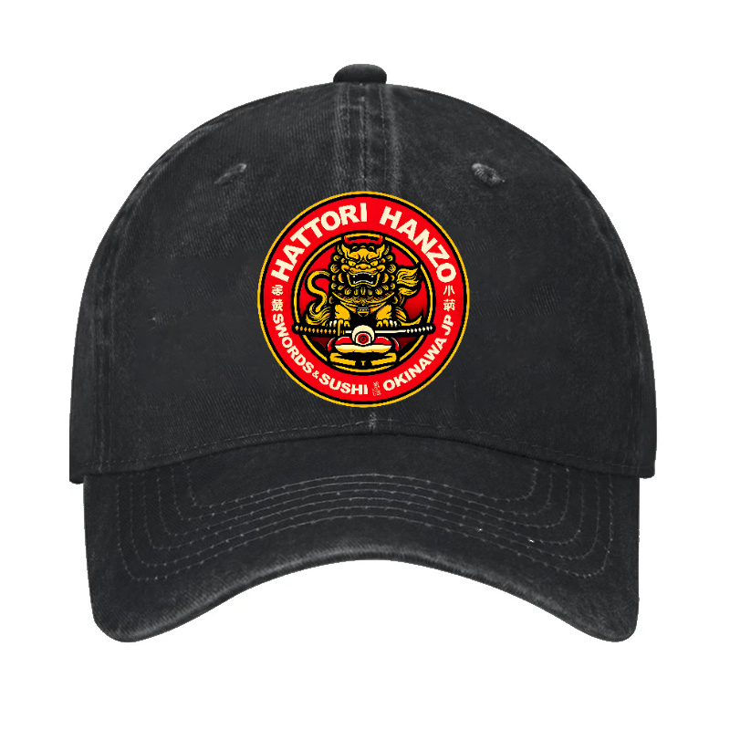 Okinawa Hattori Hanzo Komainu Vintage Cotton Cap