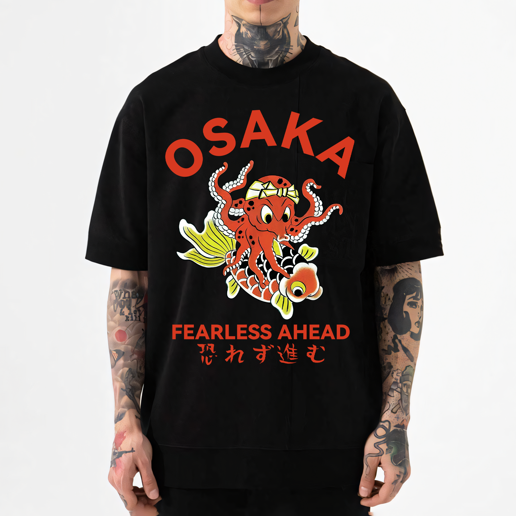 Osaka Octopus Japanese Style Classic Tee