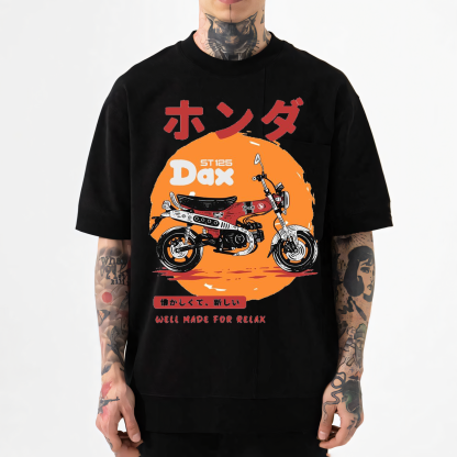 Motorcycle Bike Japanese Style Classic Tee