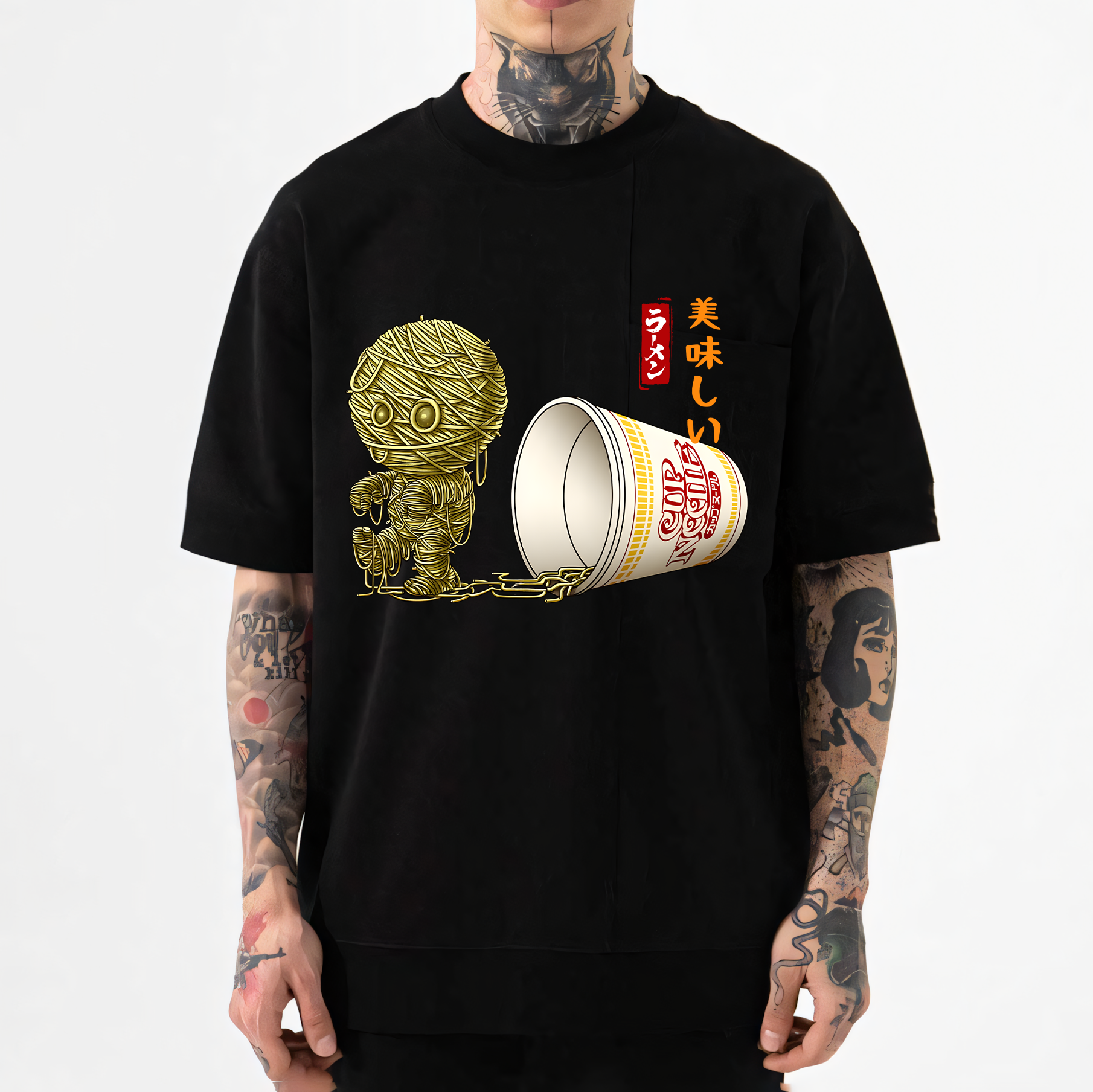 Ramen Mummy Japanese Style Classic Tee