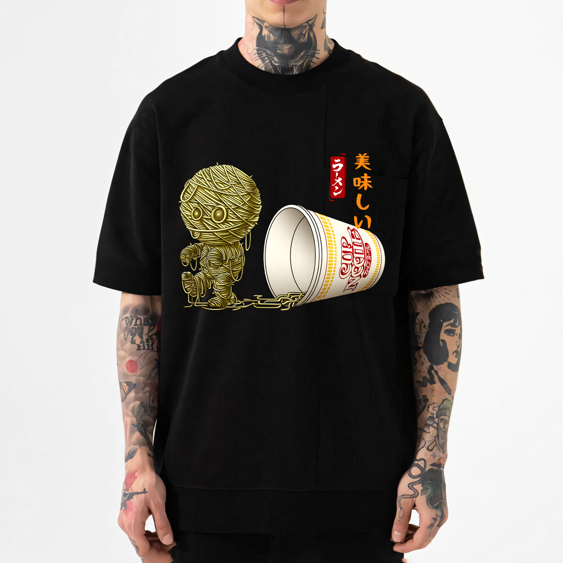 Ramen Mummy Japanese Style Classic Tee