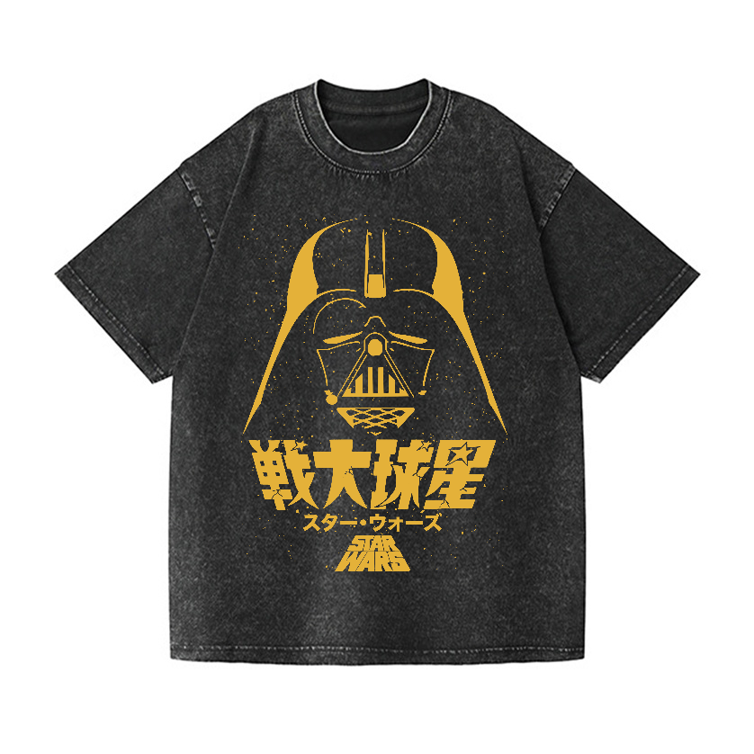 Star Wars Vintage Wash Japanese Design T-Shirt