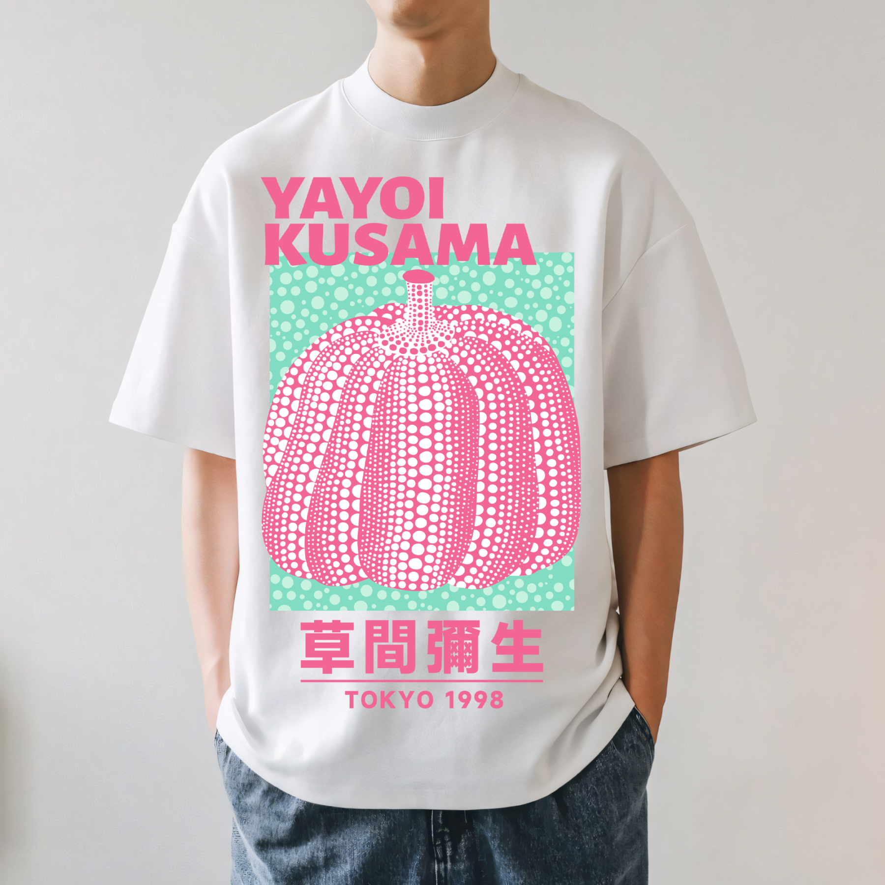 Yayoi Kusama Pumpkin Japanese Style Classic Tee