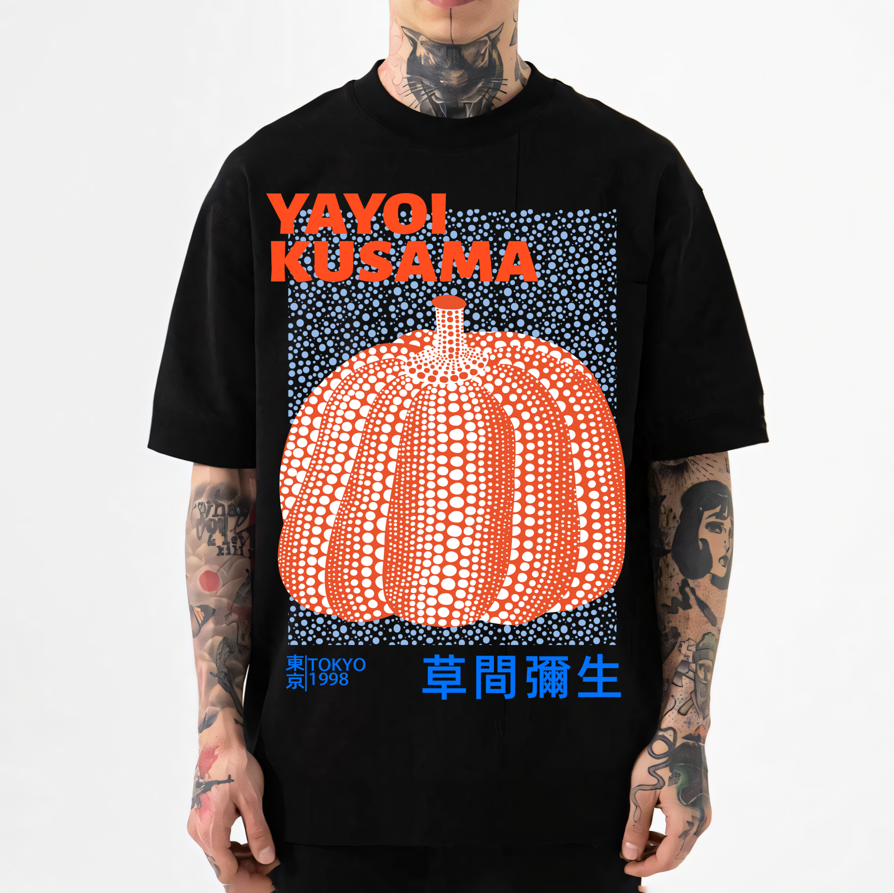 Yayoi Kusama Pumpkin Japanese Style Classic Tee