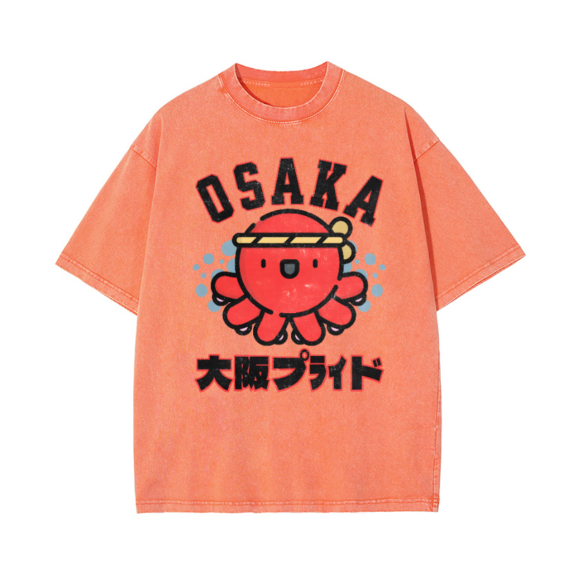 Osaka Vintage Wash Japanese Design T-Shirt