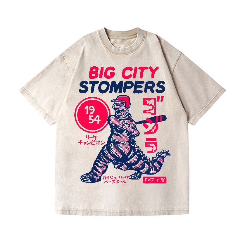 Big City Stompers Vintage Wash Japanese Design T-Shirt