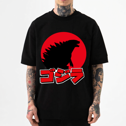 Godzilla Japanese Style Classic Tee