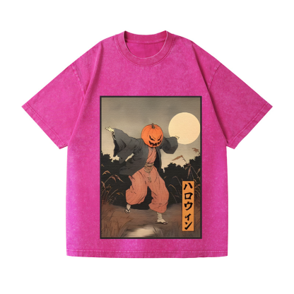 Vintage Wash Japanese Design T-Shirt