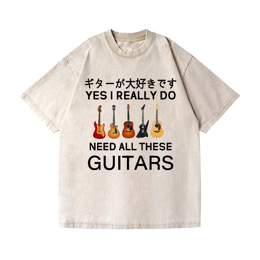 Vintage Wash Japanese Design T-Shirt