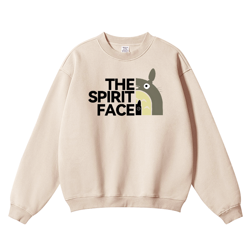 Studio Ghibli Totoro Wrinkle-Resistant Crewneck Sweatshirt