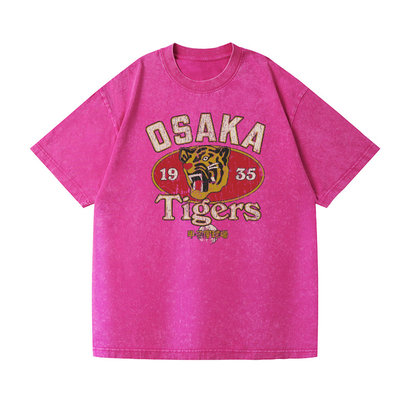 Osaka Tigers 1935 Vintage Wash Japanese Design T-Shirt