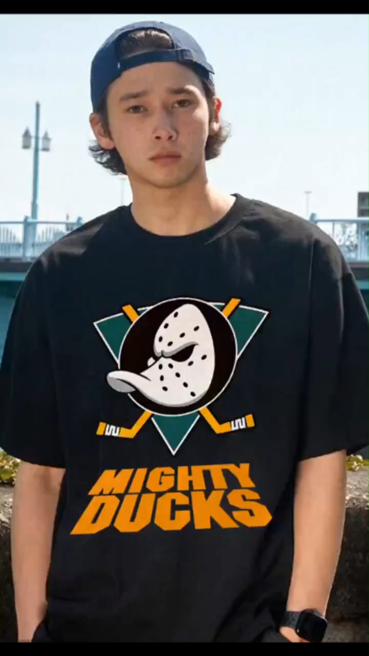 Mighty Ice Hookey Vintage Wash Japanese Design T-Shirt