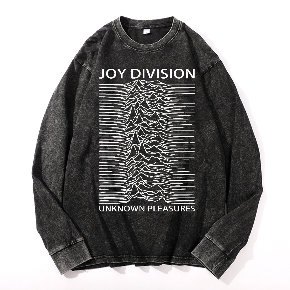 Joy Division Vintage Cotton Wash Crewneck Sweatshirt