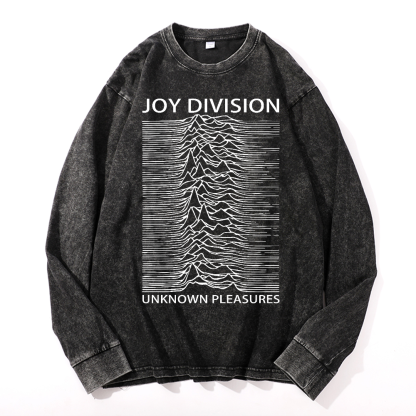Joy Division Vintage Cotton Wash Crewneck Sweatshirt