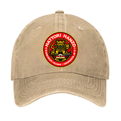 Okinawa Hattori Hanzo Komainu Vintage Cotton Cap
