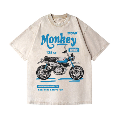 Vintage Wash Japanese Design T-Shirt