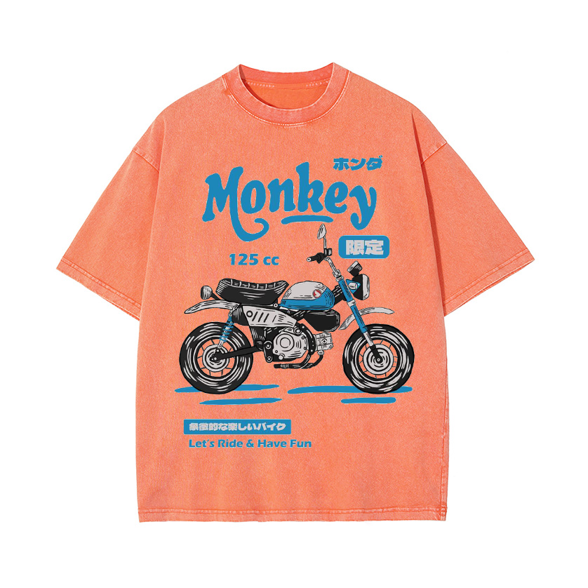 Vintage Wash Japanese Design T-Shirt