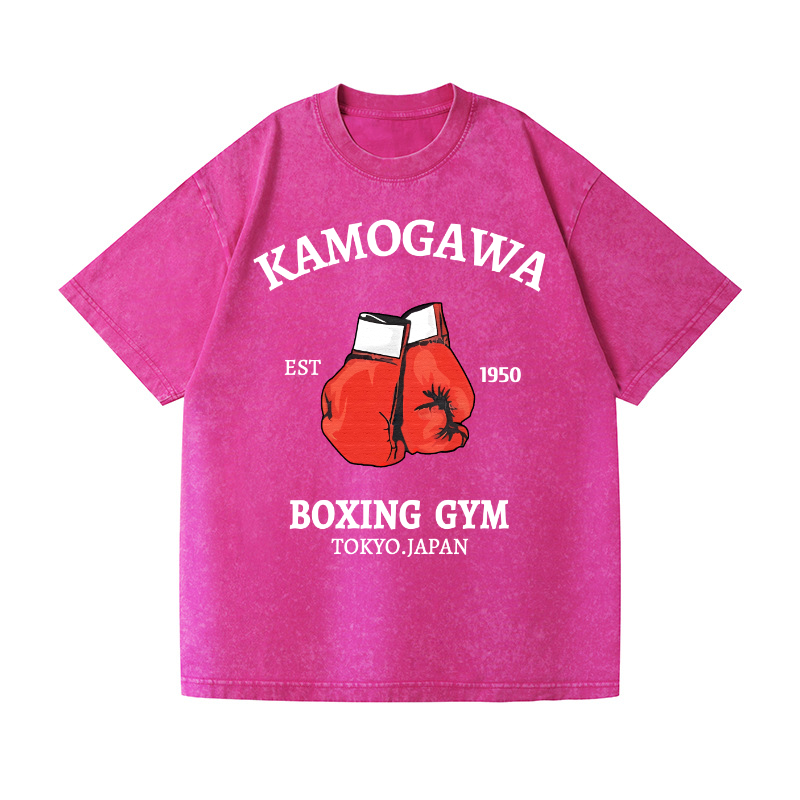 Kamogawa Vintage Wash Japanese Design T-Shirt