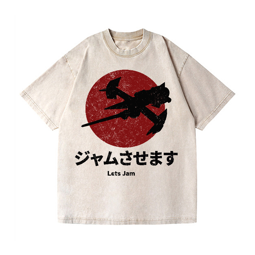 Cowboy Bebop Farm Vintage Wash Japanese Design T-Shirt