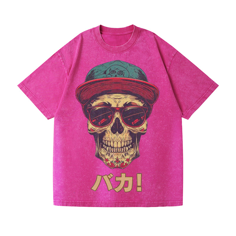 Vintage Wash Japanese Design T-Shirt