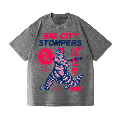 Big City Stompers Vintage Wash Japanese Design T-Shirt