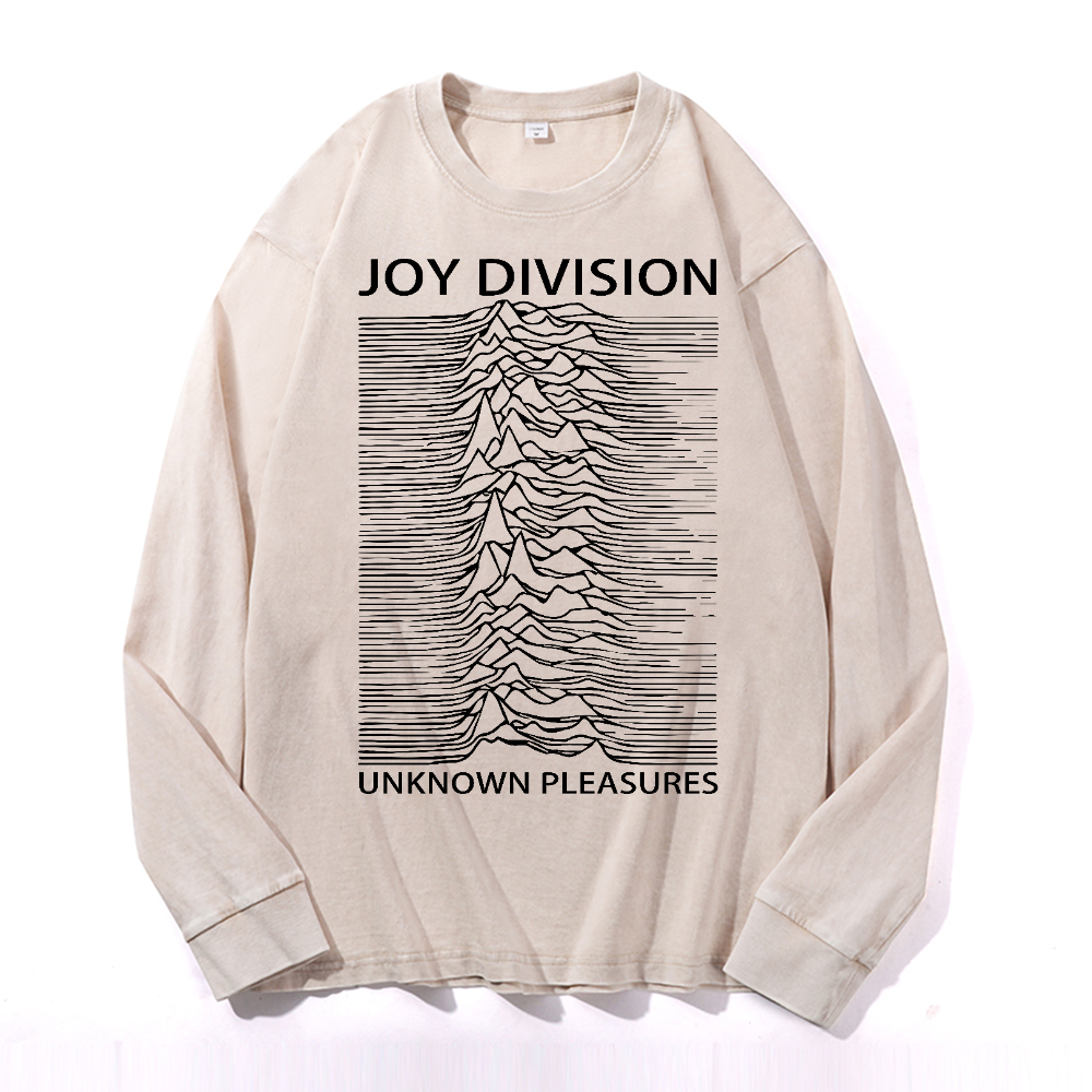 Joy Division Vintage Cotton Wash Crewneck Sweatshirt
