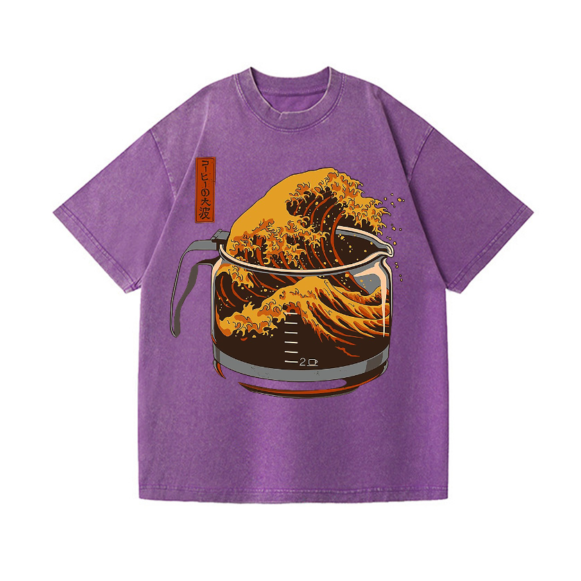 Vintage Wash Japanese Design T-Shirt