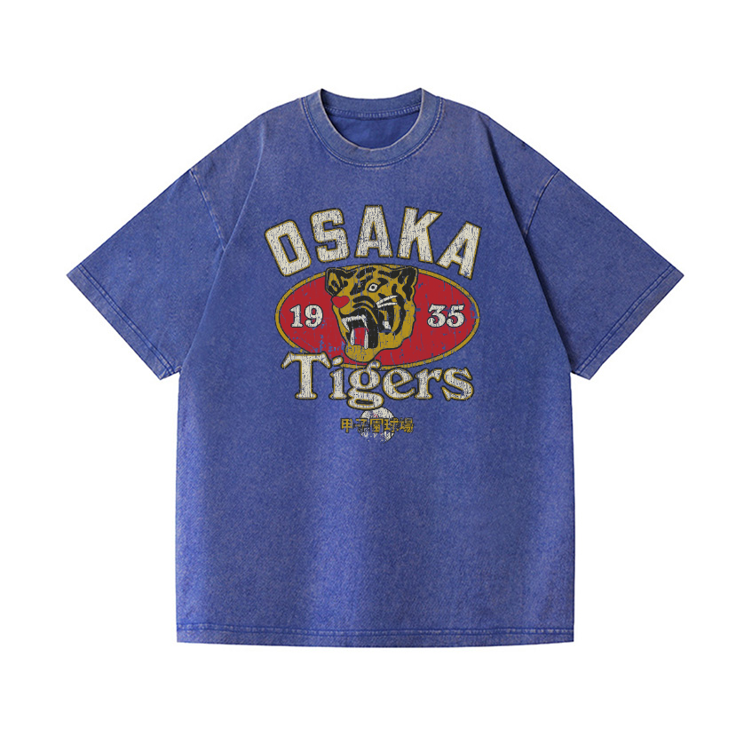 Osaka Tigers 1935 Vintage Wash Japanese Design T-Shirt