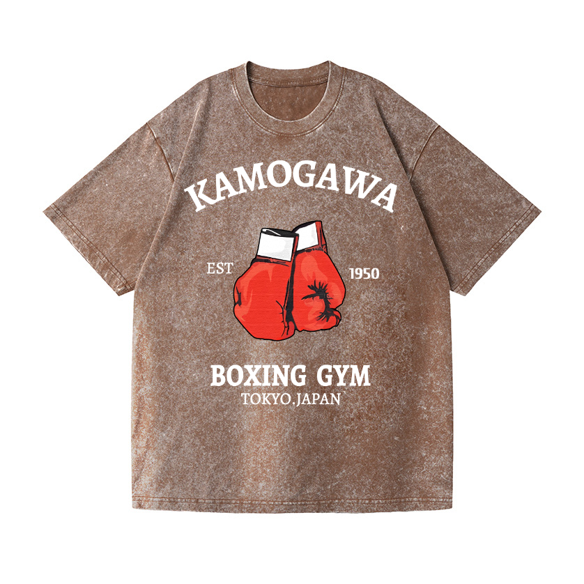 Kamogawa Vintage Wash Japanese Design T-Shirt