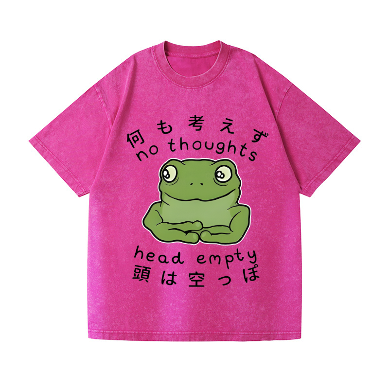 Frog Vintage Wash Japanese Design T-Shirt